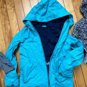 Lululemon Ivivva girls rain parka jacket nwot